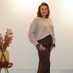 Livia Basic Vest Taupe