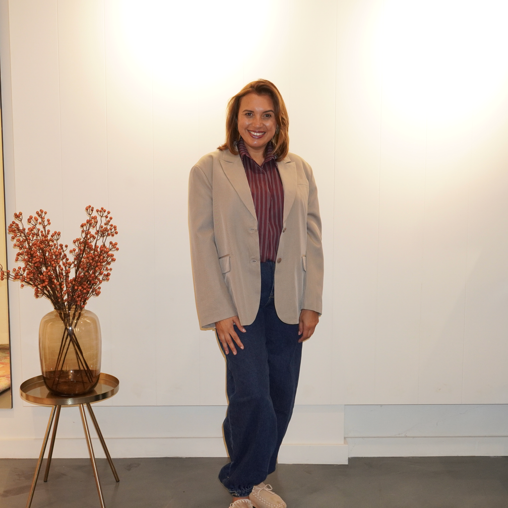 Vieve Overzised Blazer Taupe