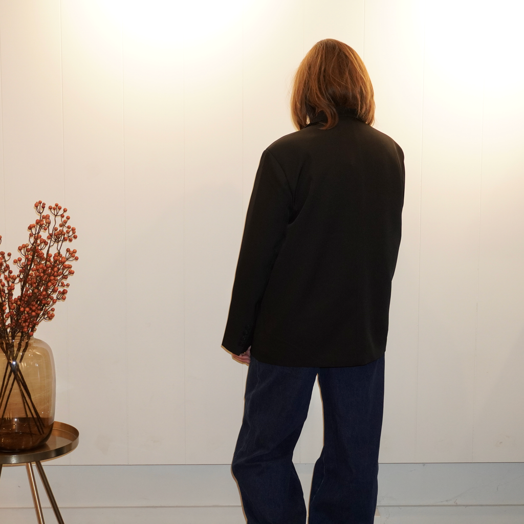 Vieve Overzised Blazer Zwart