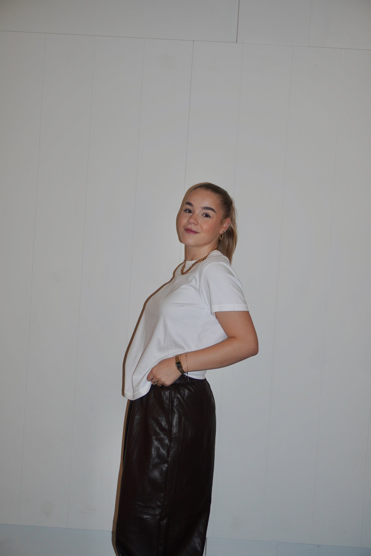 Romy Basic T-shirt Wit