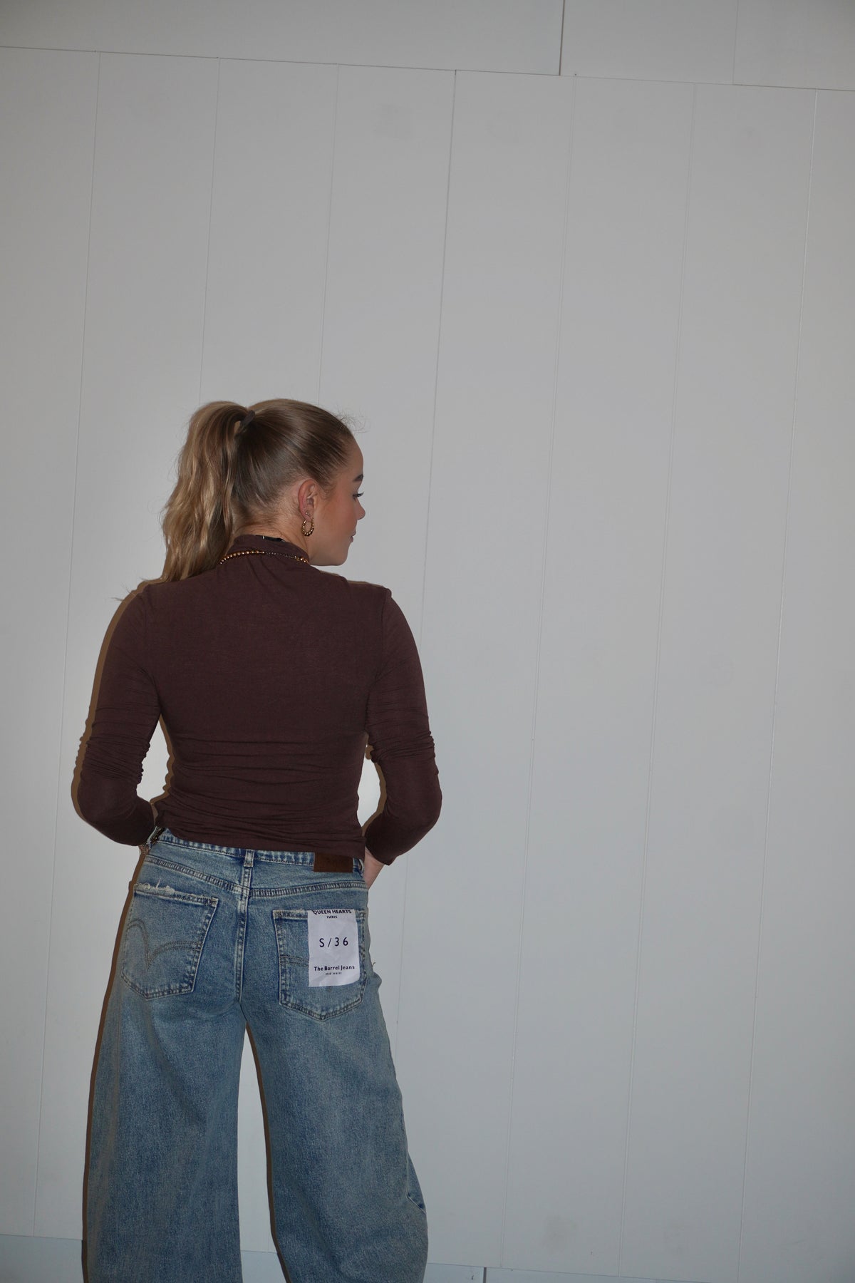 Celeste Basic Top Bruin