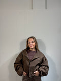 Loua Ruit Jacket Bruin
