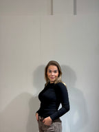 Jolie Basic Longsleeve Zwart